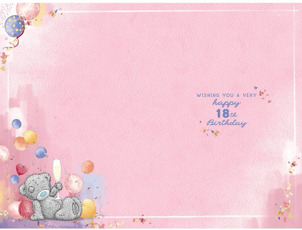 Me to you 18th birthday card