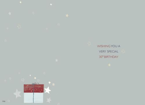 Brother 30th birthday card