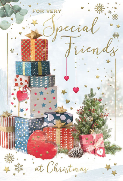 Special friends Christmas card - Christmas gifts