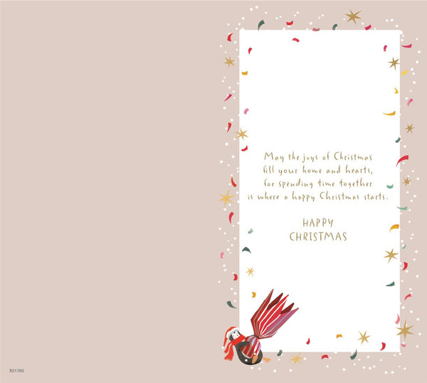 Brother and sister in law Christmas card- cute penguins