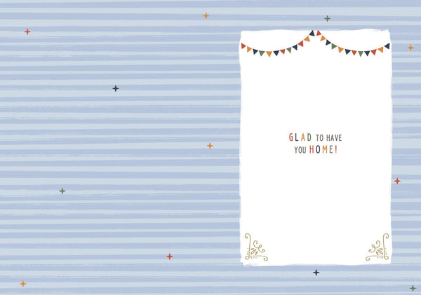 New home card - colourful