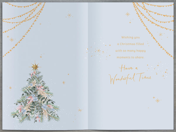 To both of you Christmas card - Christmas tree