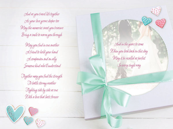 Grandson and wife wedding day card