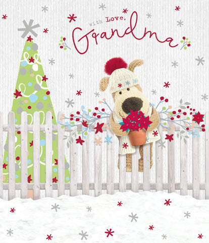 Grandma Christmas card- Boofle
