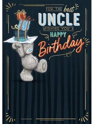 Uncle birthday card - Me to you bear