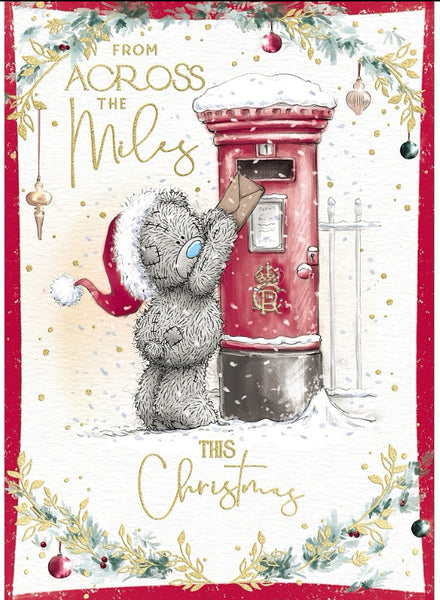 Me to you- across the miles Christmas card