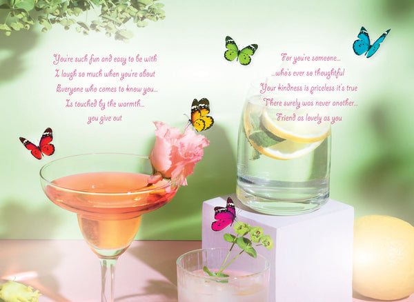 Friendship celebration card