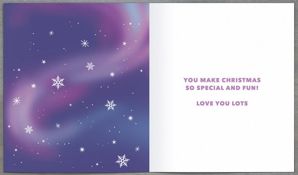 Mummy Christmas card- Bambi