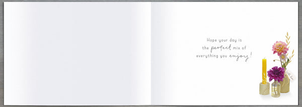 General birthday card for her- into the meadow