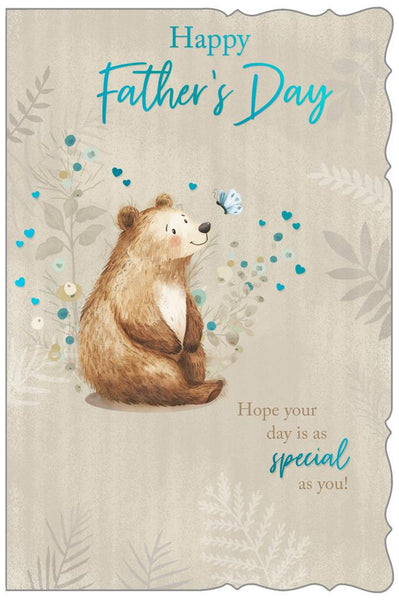 Dad Father’s Day card- cute bear