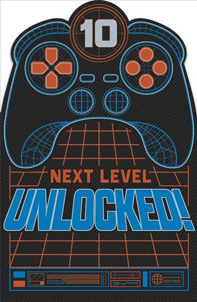 Age 10 birthday card- gamer