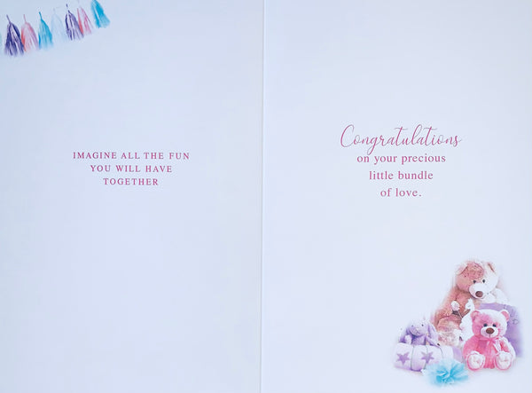 Birth of your Granddaughter card