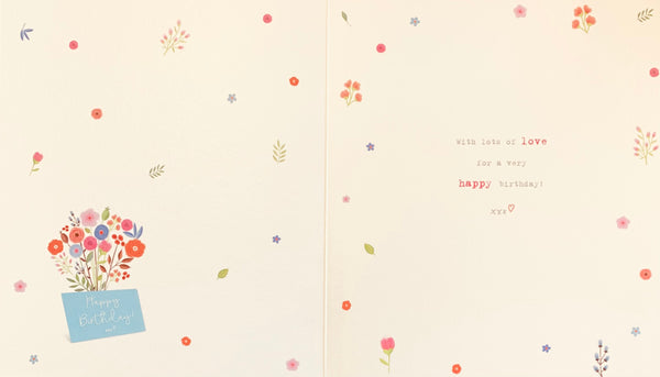 Step Mum birthday card- Boofle