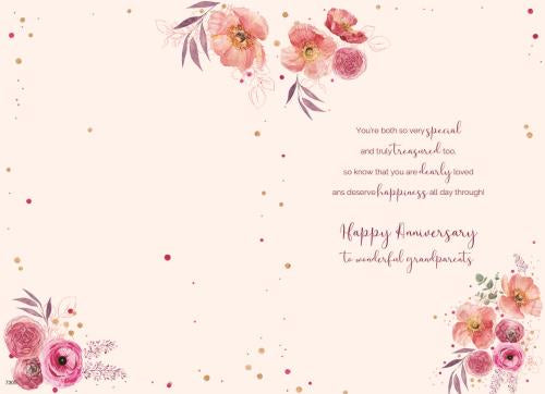 Grandparents wedding anniversary card