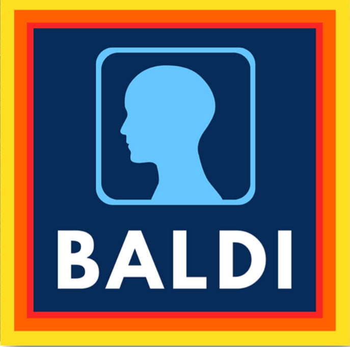 Funny Birthday card - BALDI