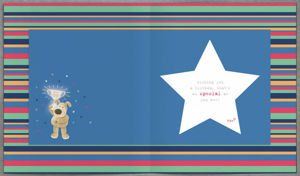 Dad birthday card- Boofle