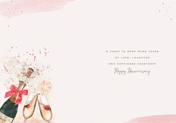 General Wedding anniversary card - celebrations