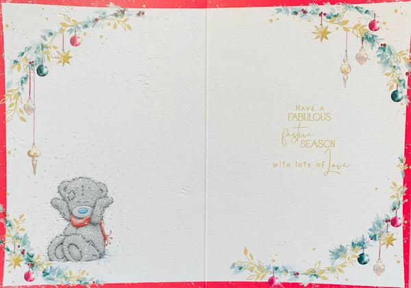 Me to you - Sister Christmas card