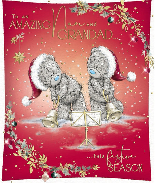 Me to you - Nan and Grandad Christmas card
