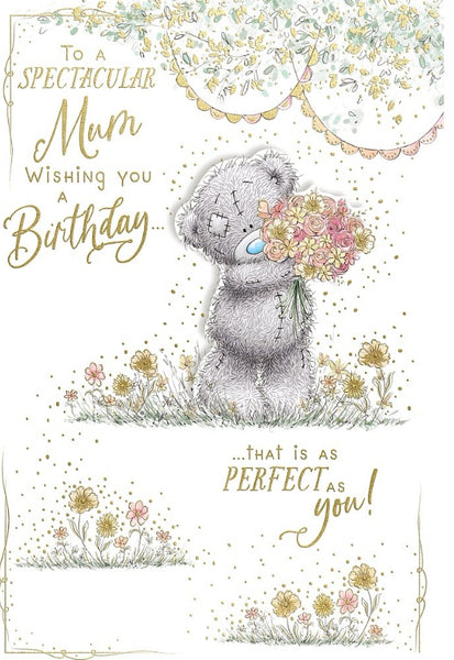 Me to you Mum birthday card - luxury card