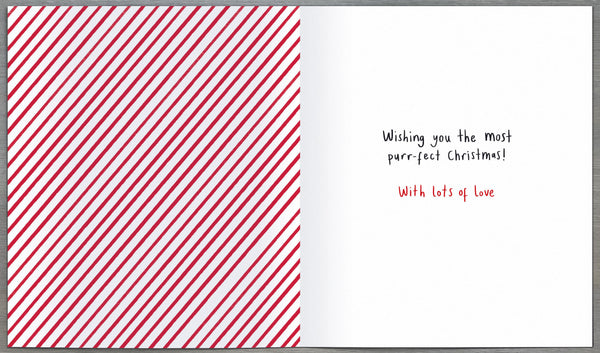 To the cat Christmas card