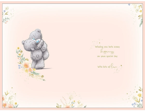 Daughter and Son-in-law wedding anniversary card - Me to you