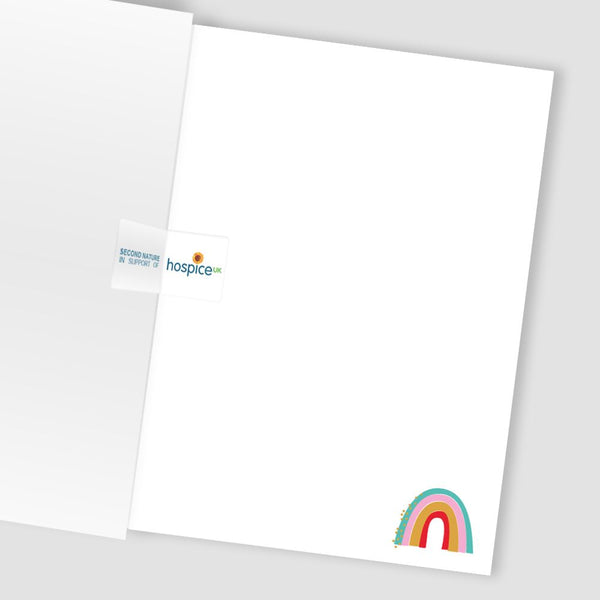 Blank card  - Charity card - Hospice UK