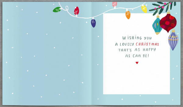 To all the family Christmas card