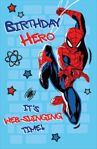 Amazing Spider Man birthday card