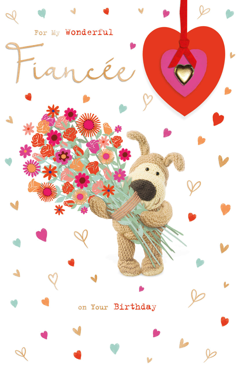 Boofle Fiancée birthday card