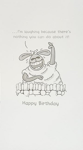 Brother birthday card- Funny card