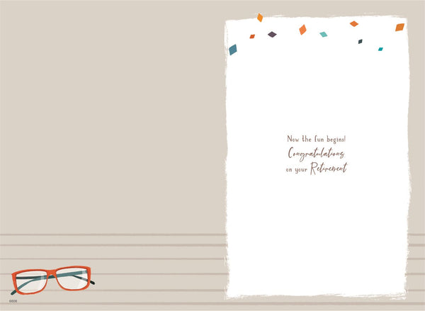 Retirement card- retirements in 2026 - books coffee