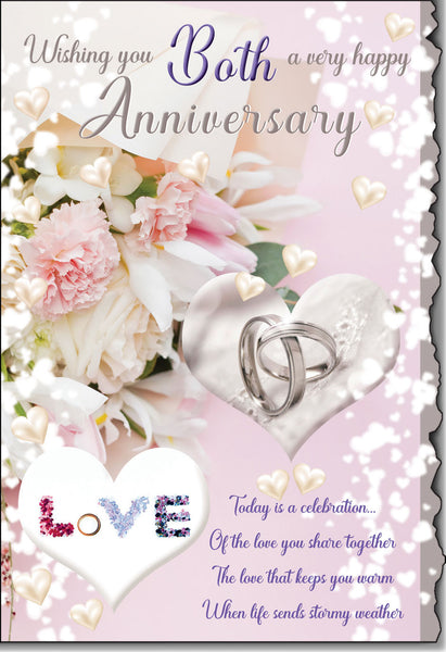 Your anniversary card - sentimental verse