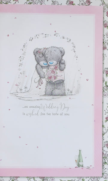Me to you wedding day card - large card