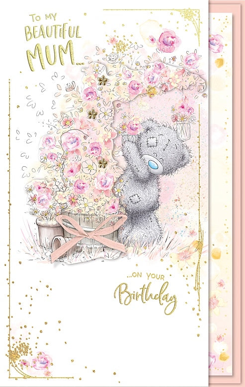 Me to you Mum birthday card - large card
