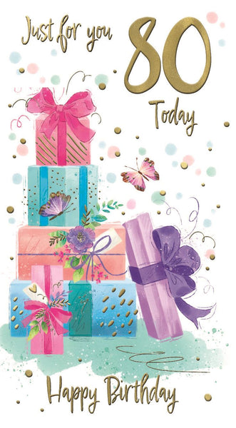 80th birthday card- birthday gifts