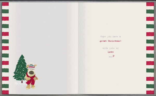 Grandad Christmas card - Boofle
