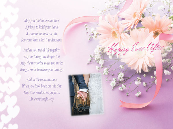 Granddaughter and Husband wedding day card