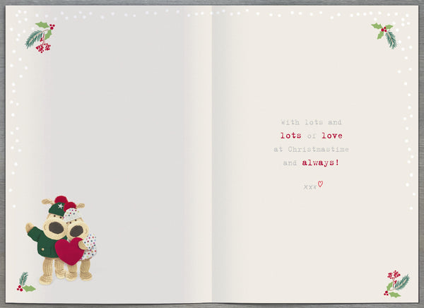 Luxury Wife Christmas card - Boofle