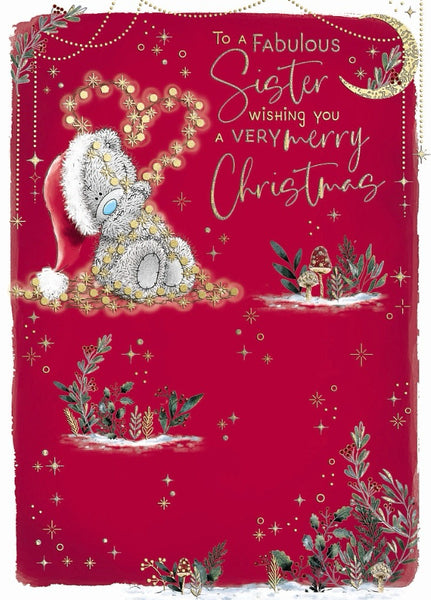 Me to you - Sister Christmas card