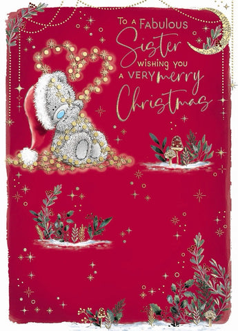 Me to you - Sister Christmas card