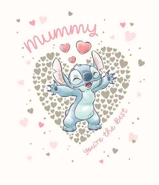 Mummy Mother’s Day card - Disney Stitch