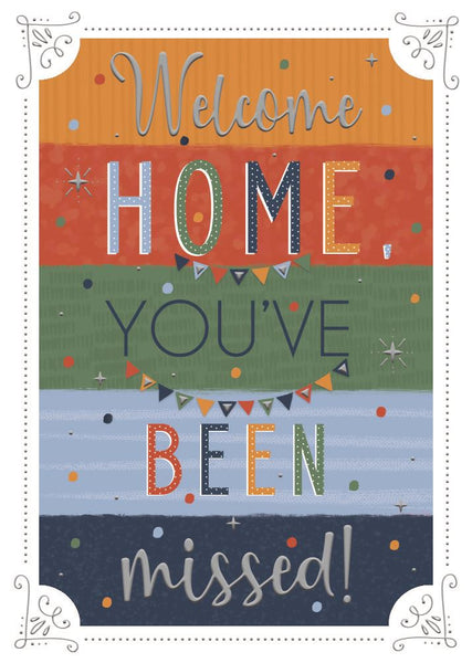 New home card - colourful