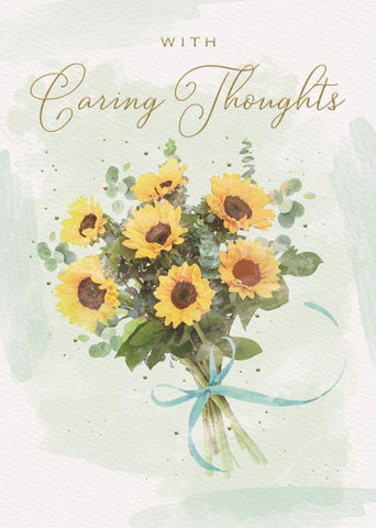Thinking of you card - caring thoughts