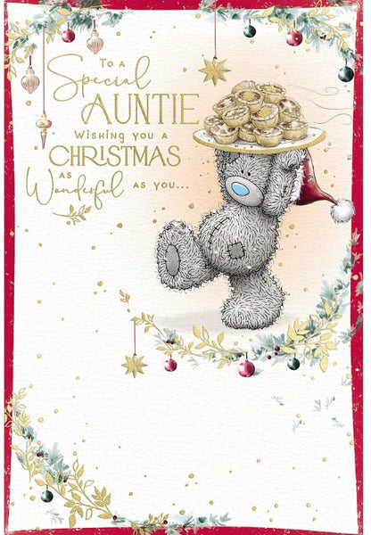 Me to you - Auntie Christmas card
