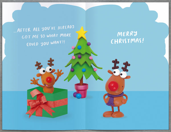 Dad Christmas card - Funny card