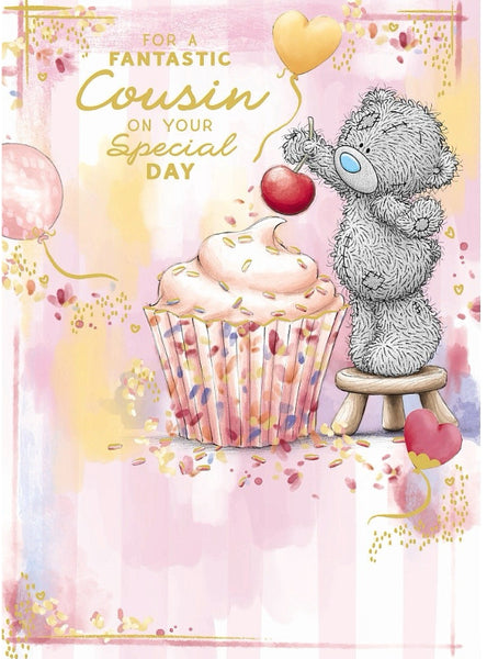 Me to you cousin birthday card
