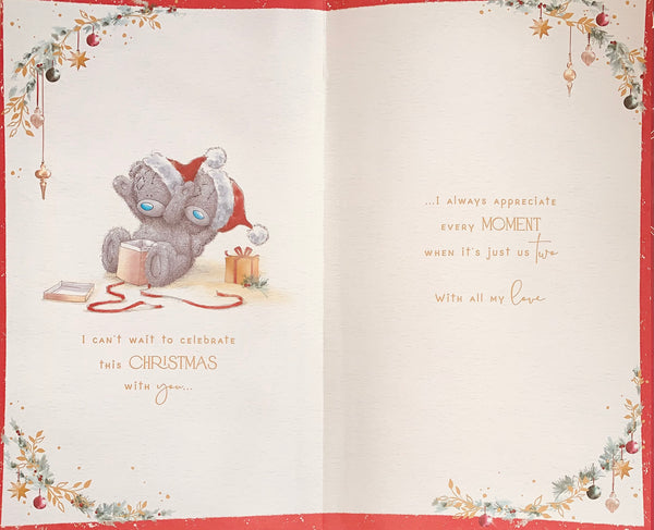 Me to you - One I love Christmas card- large card