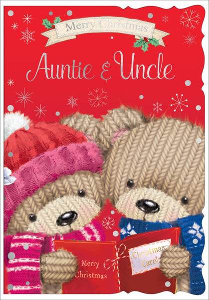 Auntie and Uncle- cute Xmas bears