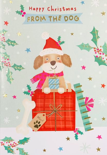 From the dog Christmas card - cute dog